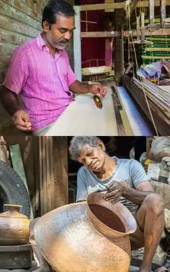 Silk and brass artistry in Murshidabad